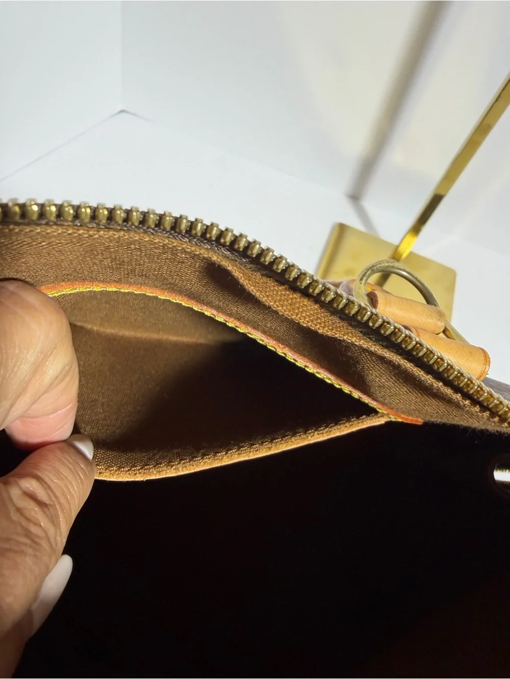 Louis Vuitton Brown Monogram Alma PM